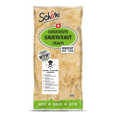 Wein-Sauerkraut gekocht 10x500 gr.