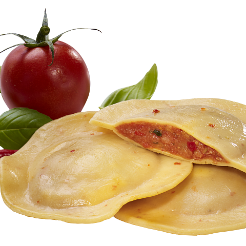 Tortelli all Arrabbiata vegan *TK*