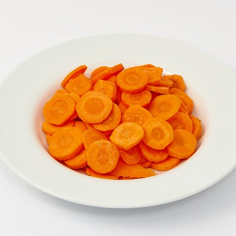 Karotten Scheiben roh 3mm 1kg