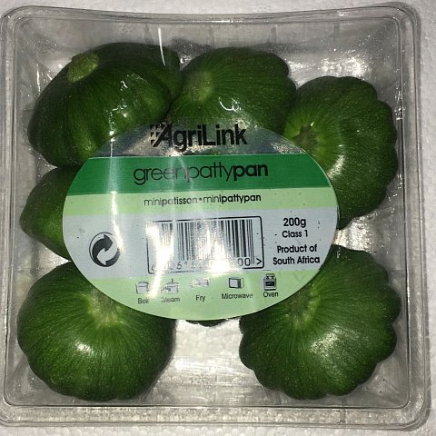 Mini-Patisson grün 6x200gr.