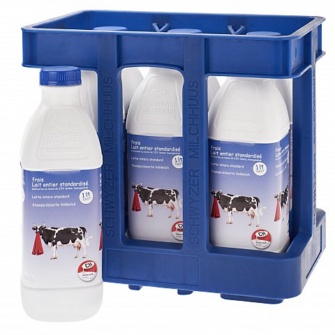 Vollmilch Past Flasche 6 x 1L