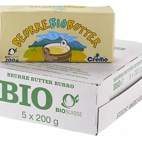 Bio Butter pasteurisiert 5 x 200 g