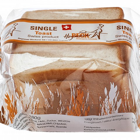 Singletoast weiss 16 x 180g