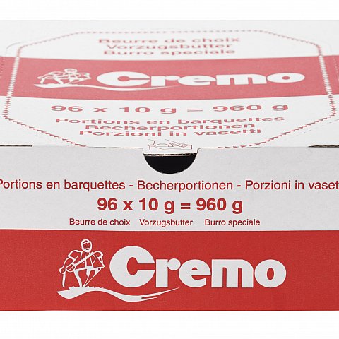 Cremo Vorzugsbutter Becher 96 x 10 g