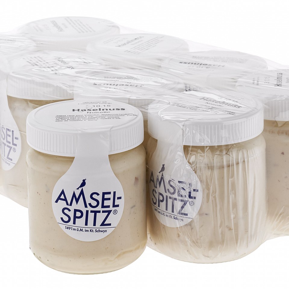 Jogurt Haselnuss 8 x 180 gr im Glas