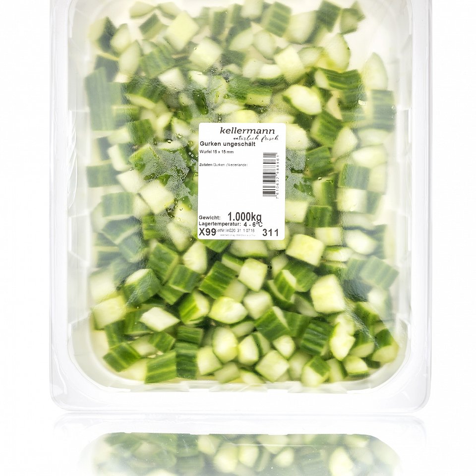 Gurken Risolées ungeschält 1 kg