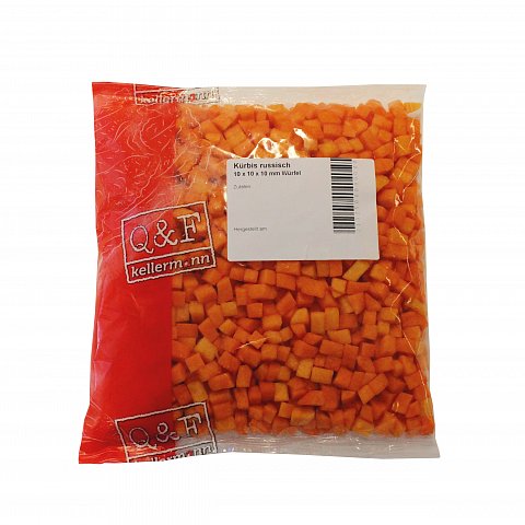 Kürbis Bio Muscat 10x10x10 mm 1 kg