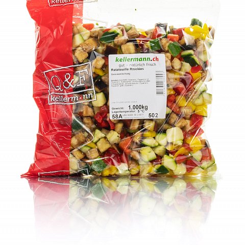 Ratatouille Risolées 15x15mm 1kg Q&F
