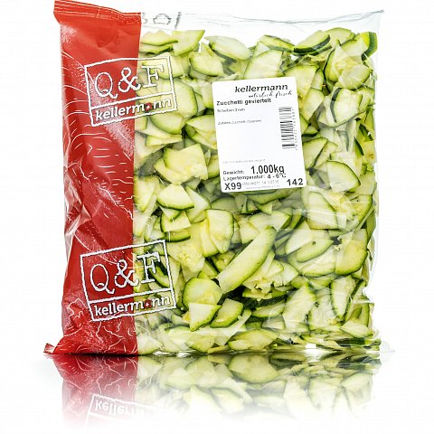Zucchetti geviertelt 1 kg
